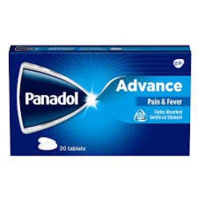 Pain Relief, Panadol Advanced Tabs 20S